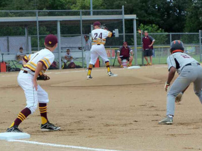 College Pitching Mound